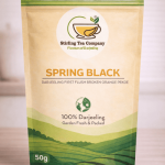 Spring Black authentic Darjeeling tea pouch.