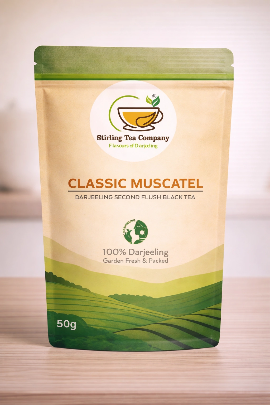 Classic Muscatel pouch