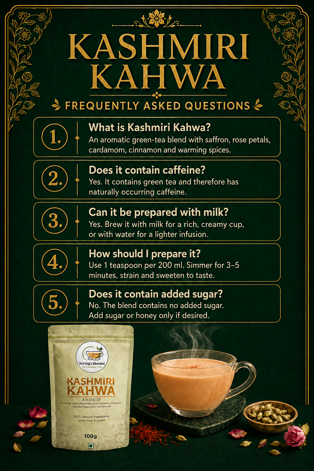 Stirling's Kashmiri Kahwa - Image 10