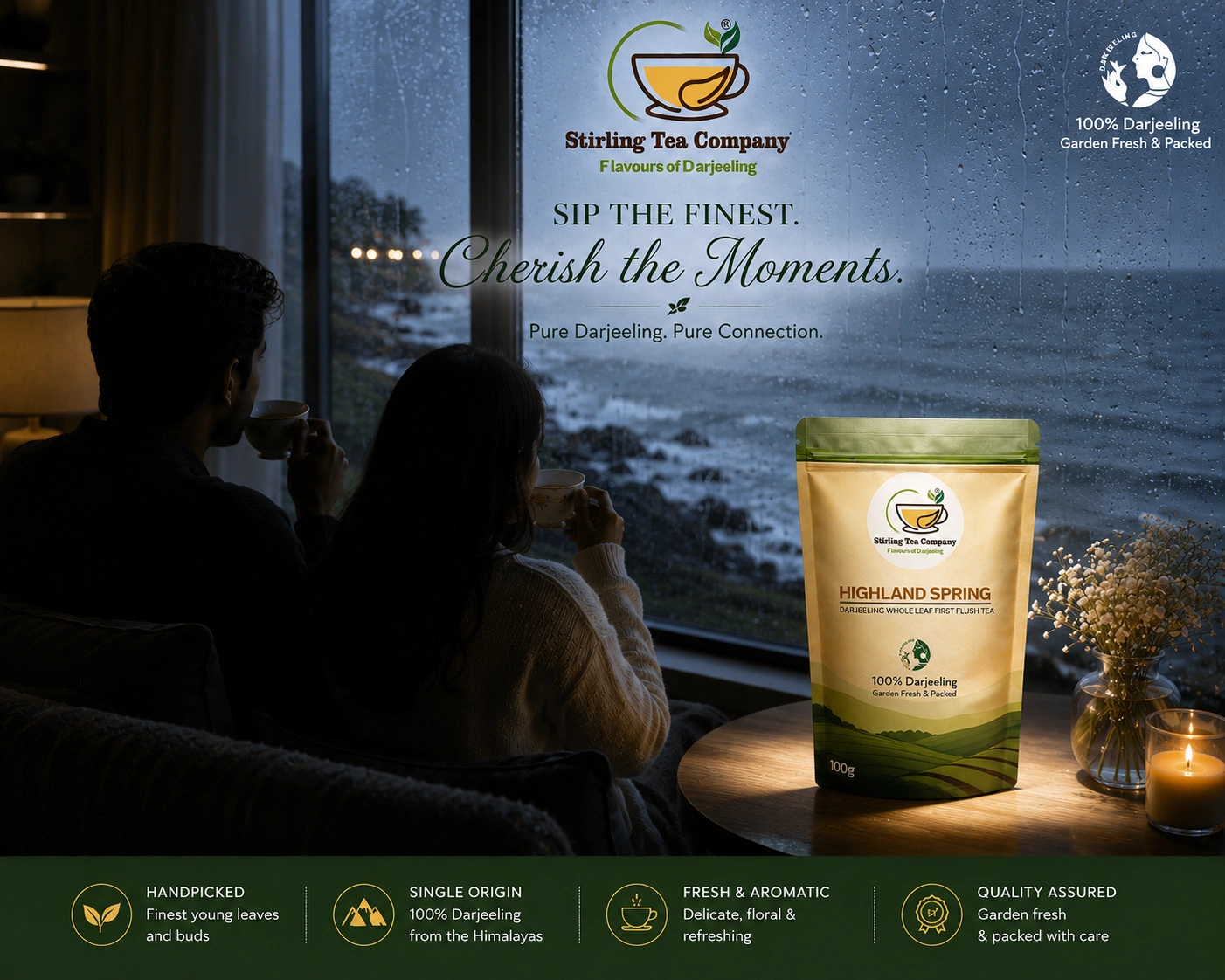 HIGHLAND SPRING | Premium First Flush Darjeeling Tea - Image 13