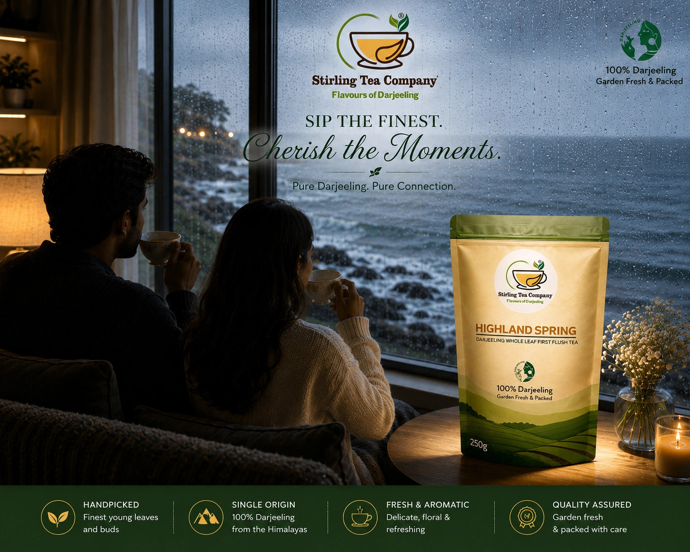 HIGHLAND SPRING | Premium First Flush Darjeeling Tea - Image 14