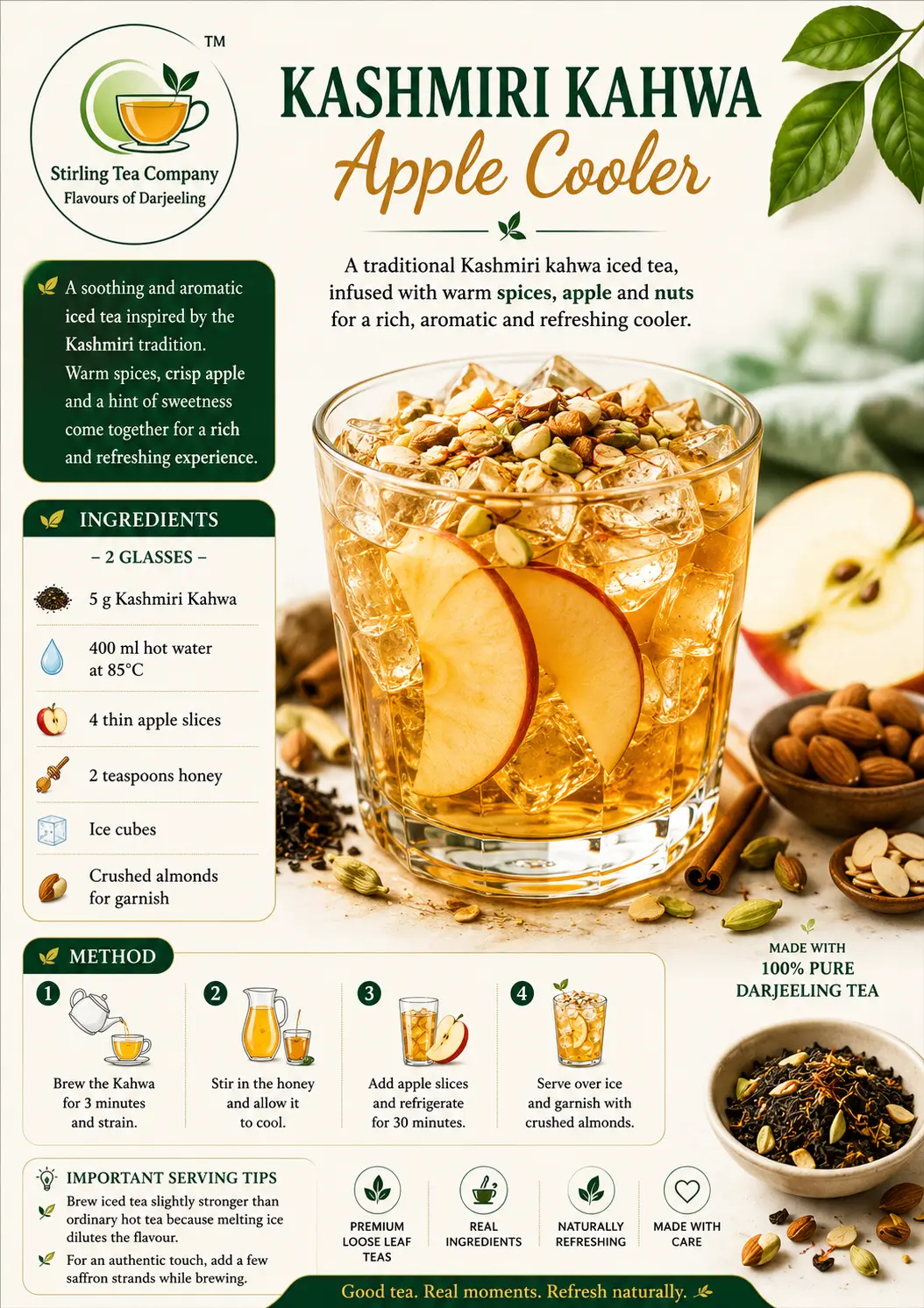 Kashmiri Kahwa Iced