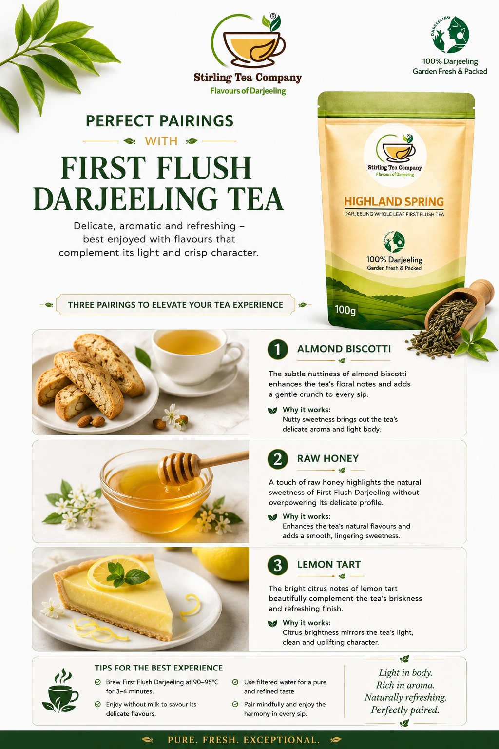 HIGHLAND SPRING | Premium First Flush Darjeeling Tea - Image 16