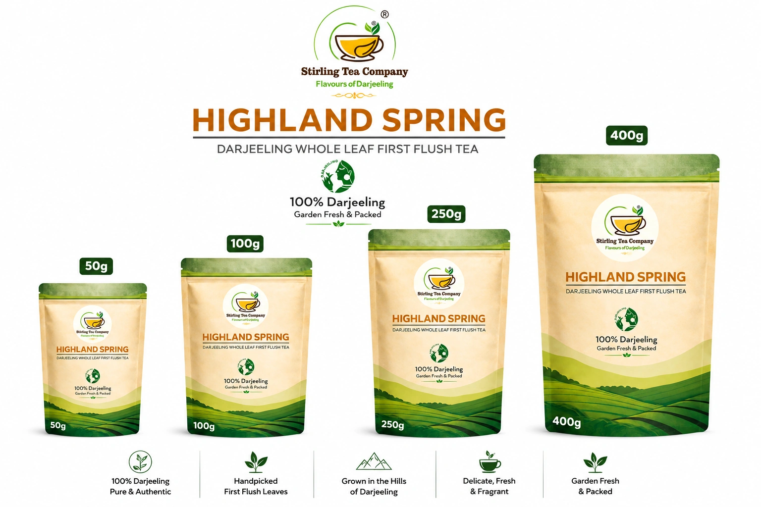 HIGHLAND SPRING | Premium First Flush Darjeeling Tea - Image 8