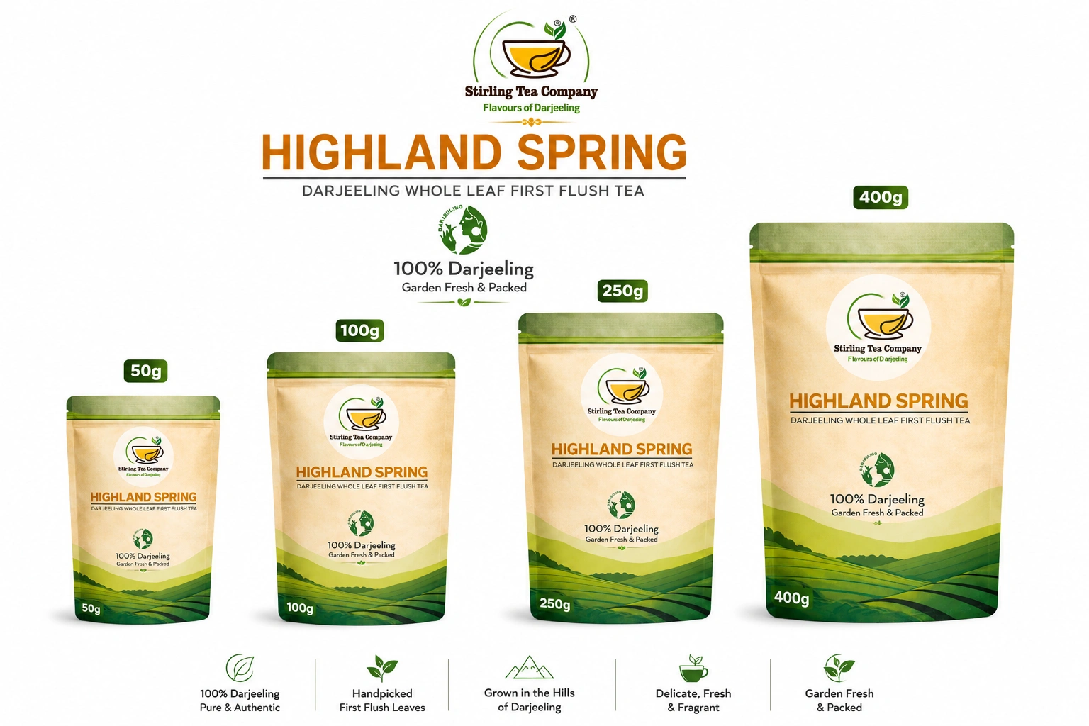 HIGHLAND SPRING | Premium First Flush Darjeeling Tea - Image 7